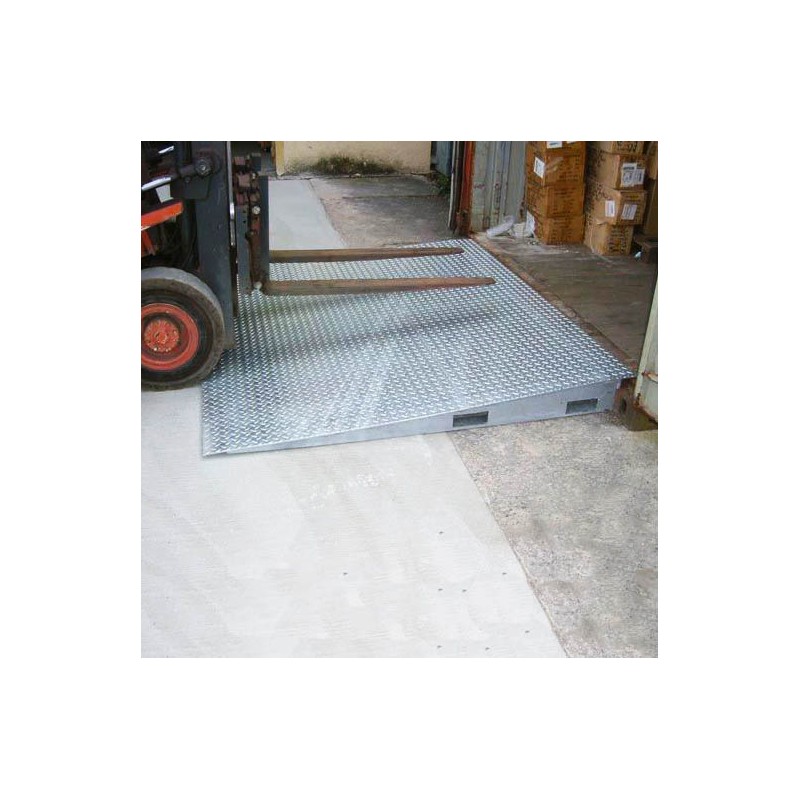 rampa di accesso per carichi